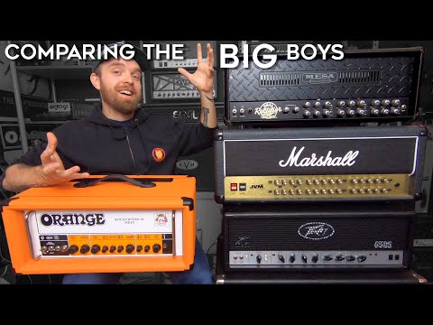 BIG Amp Comparison! (Rockerverb vs JVM410H vs Dual Rectifier vs 6505)