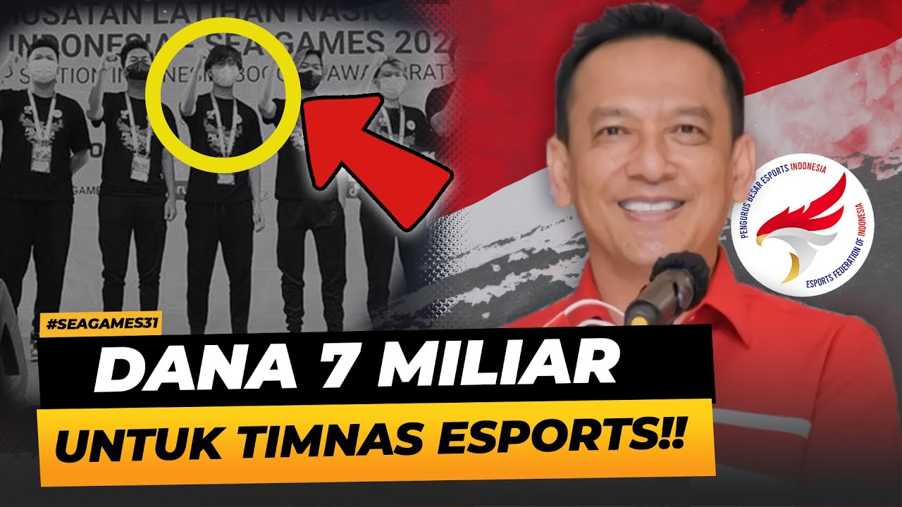 PBESI Beri BONUS SAMPAI 7 MILIAR Untuk Para ATLET TIMNAS ESPORTS DI SEA GAMES 2021!!