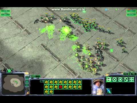 starcraft2(sc2) marine vs Baneling split control