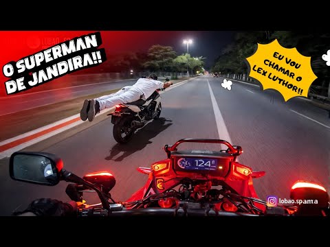 He acted like Superman while escaping and then cried for his mother!!!! (issue 220)