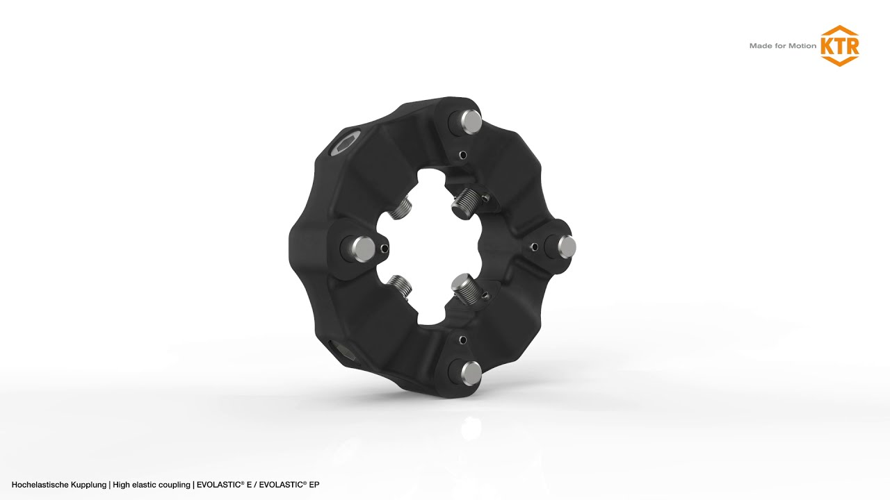 EVOLASTIC® E/EP highly flexible coupling - KTR Systems