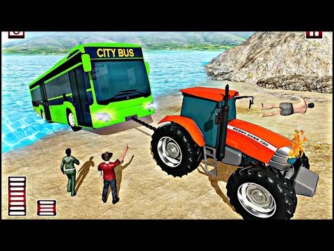 Offroad Chained Tractor Towing Rescue Simulator - Android Gameplay #30
