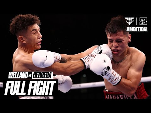 Tom Welland v Kevin Hererra | WBO Youth World Title | FULL FIGHT