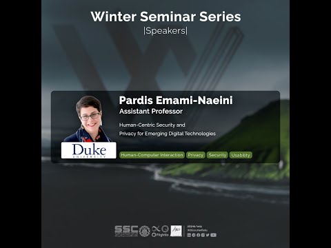 Pardis Emami-Naeini - 8th WSS