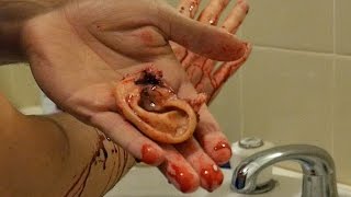 CUTTING OFF YOUR EAR PRANK!