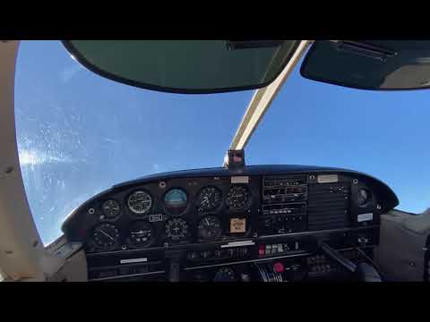 Spin and recovery Piper Cherokee