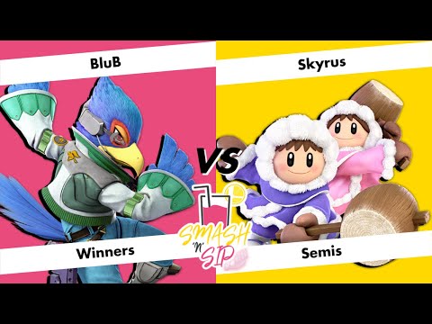 Smash'n'Sip Refill #44 - Winners Semis - BluB (Falco) vs. Skyrus (Ice Climbers)