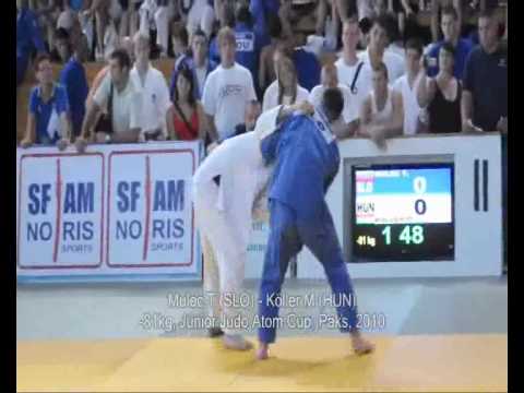 Judo 2010 Paks -81kg Mulec T (SLO) - Köller M (HUN)