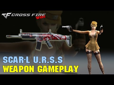 CrossFire - SCAR Light-Ultimate Red Silversmith - Weapon Gameplay