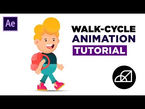 Dog Walking Animation in After Effects Tutorial Dog Walk cycle