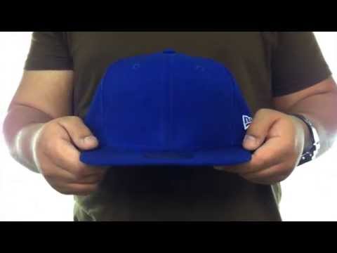 New Era '59FIFTY-BLANK' Solid Royal Fitted Hat