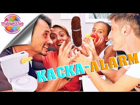 KACKA-ALARM - wer kann die VERSTOPFTE TOILETTE RETTEN? - Mileys Welt