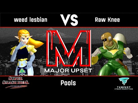 weed lesbian (Zelda) vs Raw Knee (Captain Falcon) - Pools - MAJOR UPSET