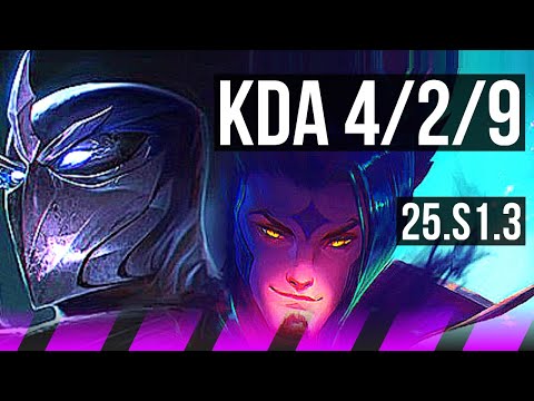 SHEN & Corki vs RAKAN & Mel (SUP) | 4/2/9 | NA Master | 25.S1.3