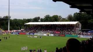 preview picture of video 'Vfr Aalen vs. 1.FC Kaiserslautern 4:0 Enrico Valentini in der Fankurve'