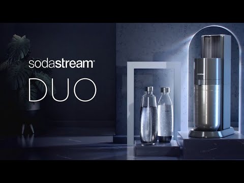 Gazuotų gėrimų gaminimo aparatas SodaStream DUO, baltas video