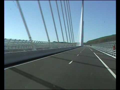 A75 Millau Bridge (le Viaduc de Millau), Aveyron, Midi Pyrenees, France