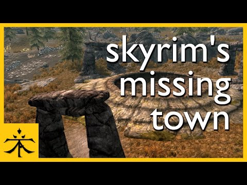 The Town Almost In Skyrim | Map #Shorts