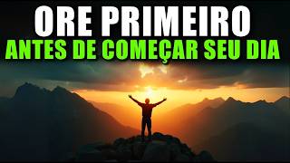 ORAÇÃO DA MANHÃ – Agradeça com Fé Antes de Ver a Resposta de Deus