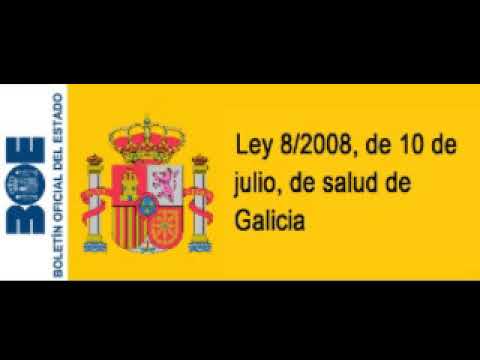 Ley 8/2008, de 10 de julio, de salud de Galicia