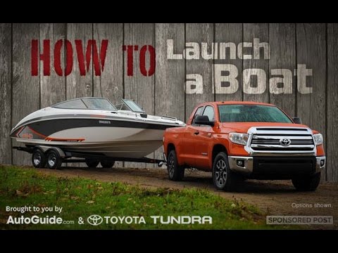 How To Launch A Boat
