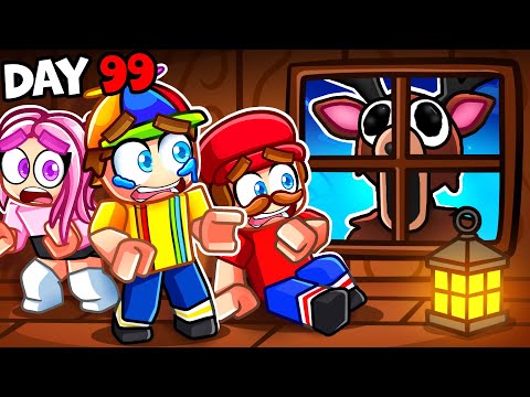 Surviving 99 Nights in the Forest!