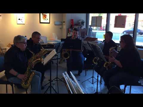 Sax in the City - Black and White Rag