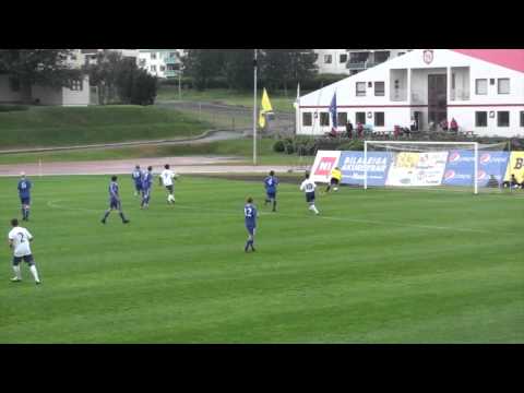 U17 Football England vs Færeyjar Highlights 2 agust 2011