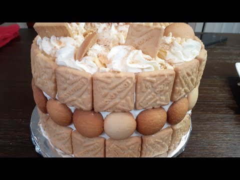 Banana Pudding Cake CHARLES 'S WAY🍌🍌🍌🍌🍌🍽