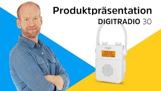 DIGITRADIO 30 | Portables DAB+ Duschradio mit Bluetooth-Audiostreaming und Akku. | TechniSat