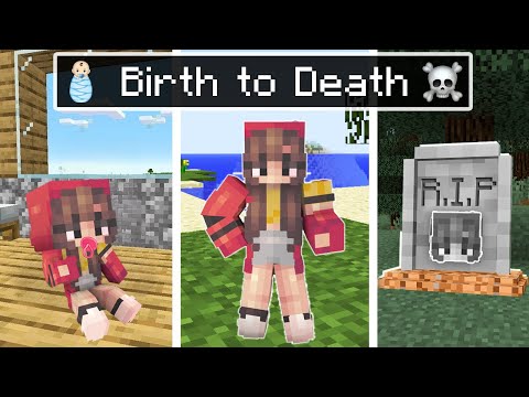 Ekta More - Ekta's BIRTH to DEATH In Minecraft ft @AyushMore 😱 (Hindi)