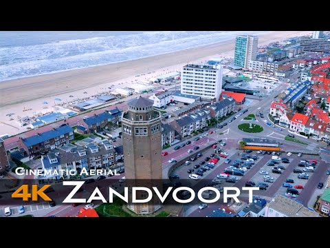 HAARLEM ZANDVOORT 🇳🇱 Drone 4K | City of the Formula 1 Grand Prix GP Holland