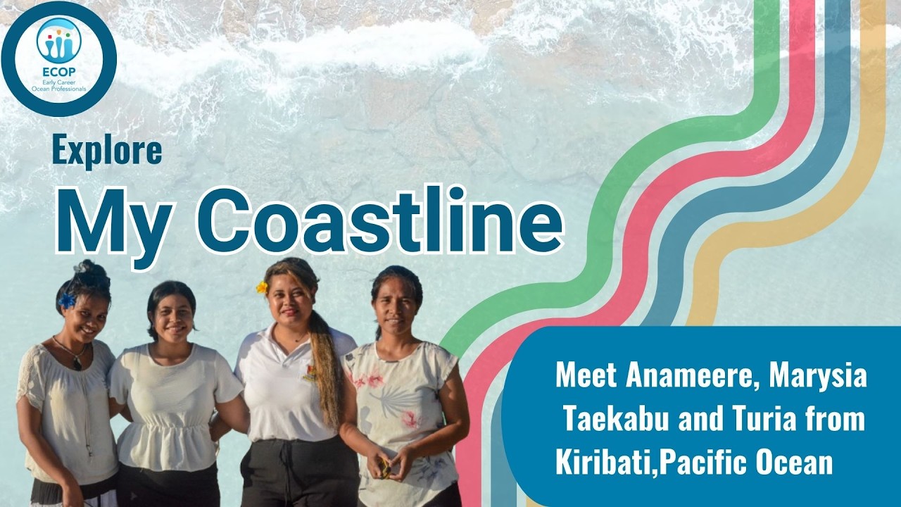 Anameere, Turia, Marysia and Taekabu's Kiribati coastline