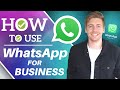 How to Use WhatsApp for Business | WhatsApp Business App Tutorial for Small Business [2021]