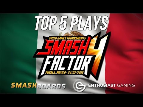 Top 5 Plays of Smash Factor 4  - Super Smash Bros.