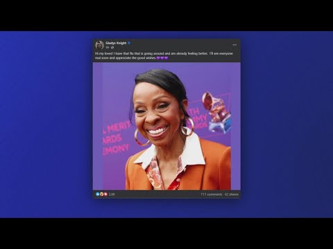 Gladys Knight says she's 'feeling better' after sickness canceled her show at the Florida Theatre