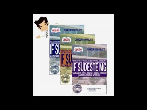 Apostilas do Concurso IF Sudeste-MG 2016 - Diversos Cargos