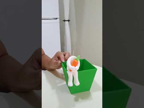 Como fazer Coelho da Páscoa de biscuit ou pasta americana