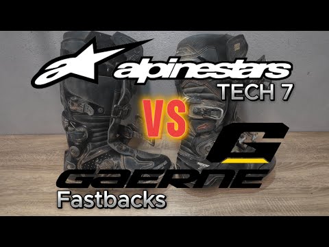 Gaerne Fastback vs Alpinestars Tech 7 - Long Term HONEST Review