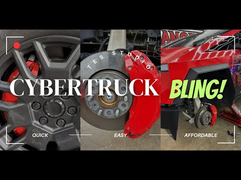 CYBERTRUCK Brake Caliper Covers TES STUDIO Review