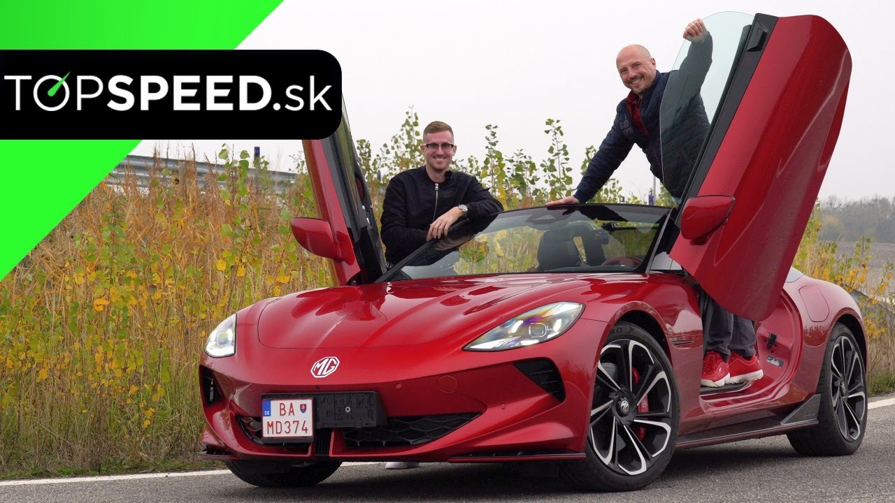TEST MG CYBERSTER - jazdí tak dobre ako vyzerá? 🤔