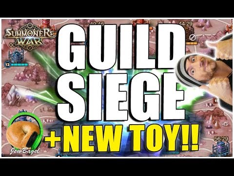 SUMMONERS WAR : Guild Siege First Battle, ToA, Arena, New Nat 5 Toy!!!