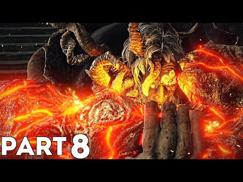 ELDEN RING Gameplay Walkthrough Part 8 - Godfrey First Elden Lord & Morgott the Omen King Boss Fight