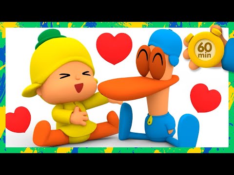 💌💞 Melhores amigos: Pato e Pocoyo 🫶 | POCOYO E NINA | [60 min] | DESENHOS ANIMADOS para crianças