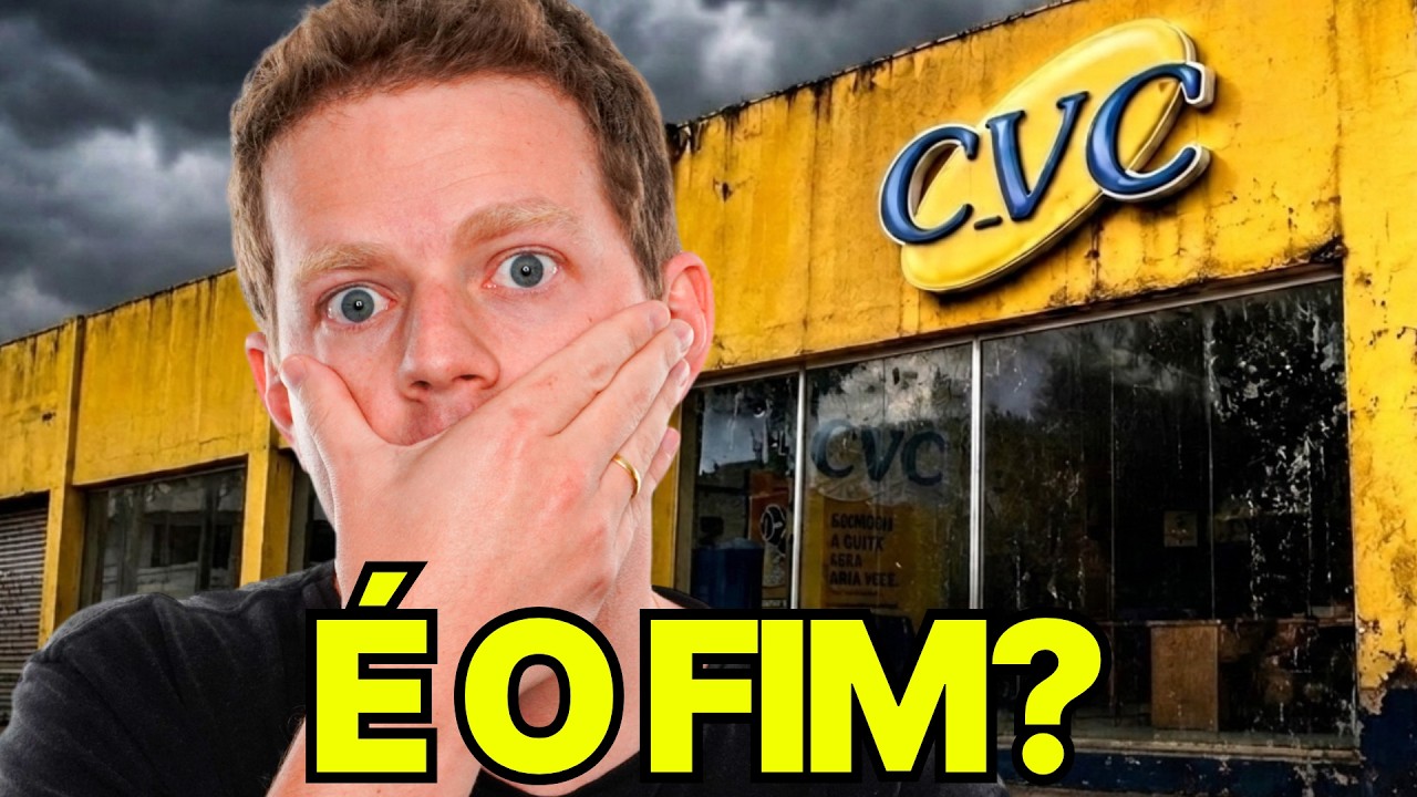 O que está acontecendo com a CVC? (VAI CHEGAR A R$ 0?)