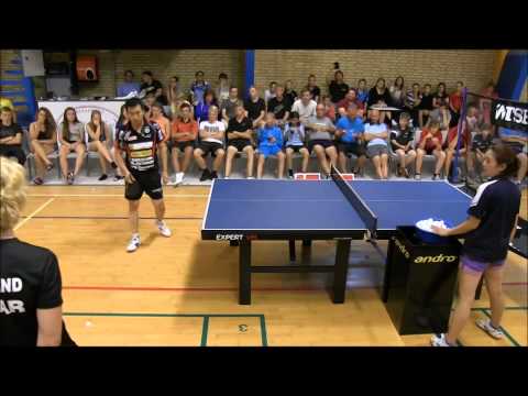 B75 Int. TT Camp 2014  -   Camp coaches shows how to.... video 2