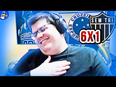 🔥🦊 CASIMIRO reage a CRUZEIRO 6X1 ATLÉTICO-MG