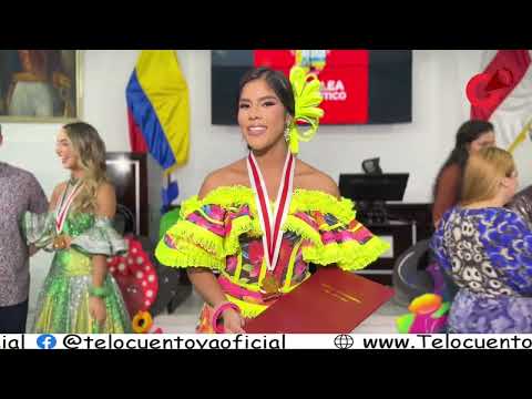 Asamblea del Atlántico condecoró a la embajadora del Carnaval del Atlántico 2026