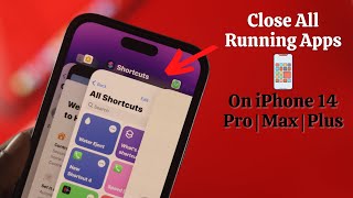 How To Close All Open Apps On iPhone 14!