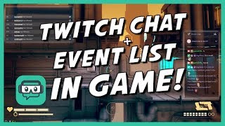 How to view TWITCH CHAT IN GAME - one monitor setup (Streamlabs Game Overlay)